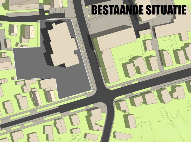 bestaande situatie hoge dries